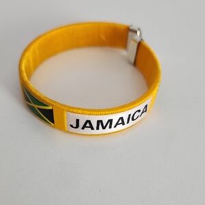 Jamaica Flag Yellow Bracelet